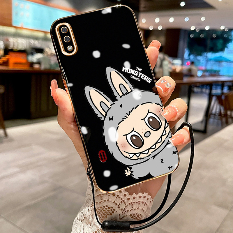 Casing Hp Untuk Samsung Galaxy A01 M01 Core A01 Core Case Boneka mainan populer pelapisan elektro Ce