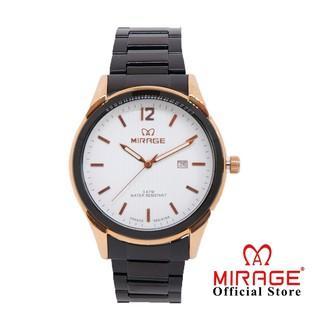 Mirage Watch - Jam Tangan Pria Original Terlaris Tahan Air Analog Tanggal Aktif 7570 / 8903 M Hitam