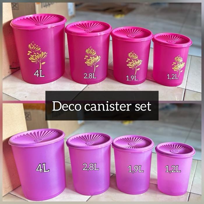 Toples Deco canister set toples jajan