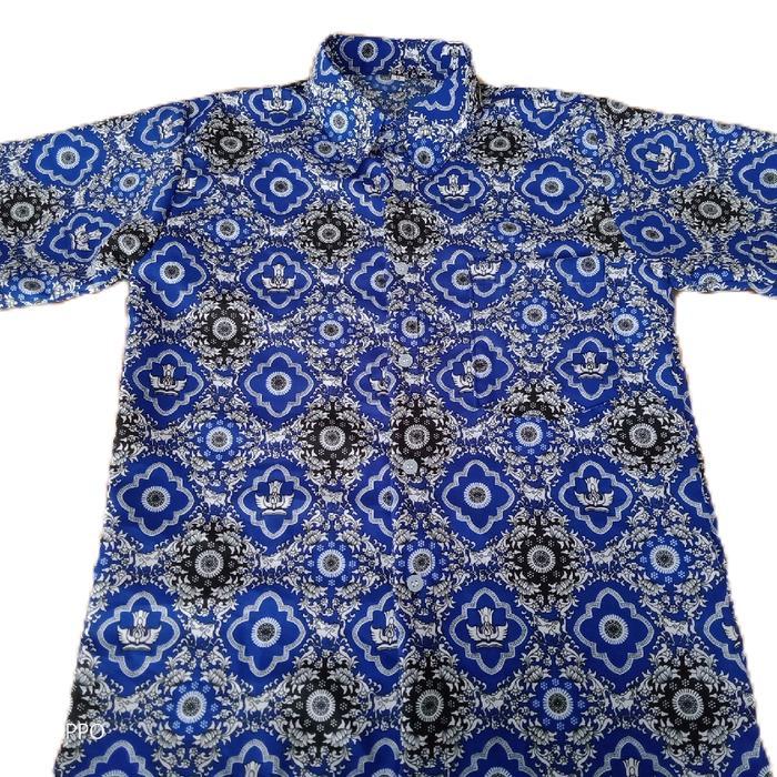 SRAGAM SEKOLAH BATIK TUNAS HARAPAN BIRU UNTUK SMP Seragam