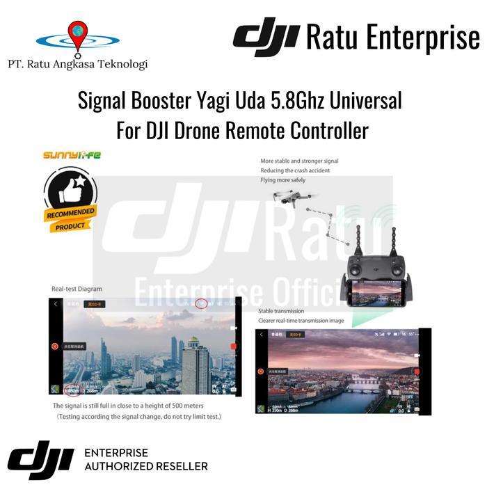 Trending Penguat Sinyal Signal Booster Yagi-Uda 5.8Ghz Remote Antena Drone Controller Antenna Dji Rc
