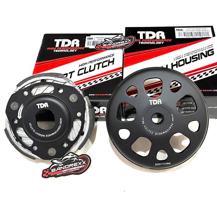 Paket Kampas Ganda Tdr+Mangkok Ganda Tdr V.22 For Vario 150-Vario 125