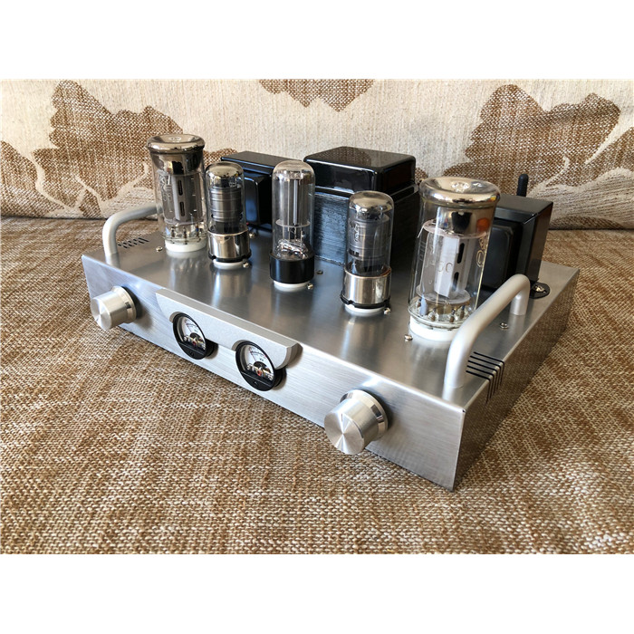 Latest 8W*2 Fu50 Vacuum Tube Amplifier DIY Kit Hifi Amplifier Class A Audio High Power Vu Meter