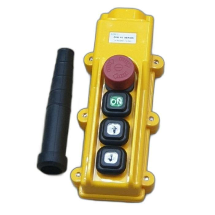 Remot Control Hoist 4 Tombol Push Button Remot Hoist Murah