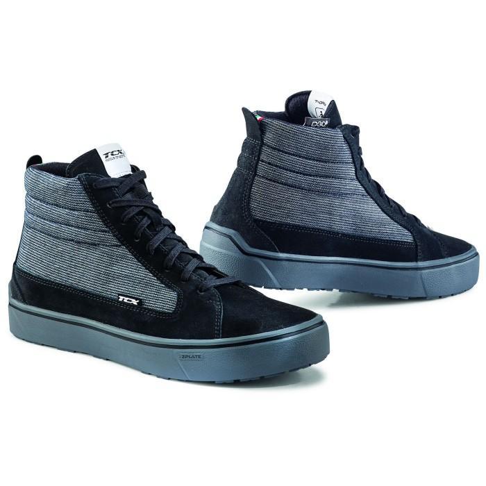 TERLARIS TCX 9409W STREET 3 TEX WP BLACK GREY SHOES SEPATU TOURING WP READY STOCK