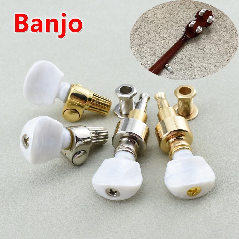 1 Set Origin Korea Deluxe Banjo Guitar Machine Heads Tuners / Tuning Pegs