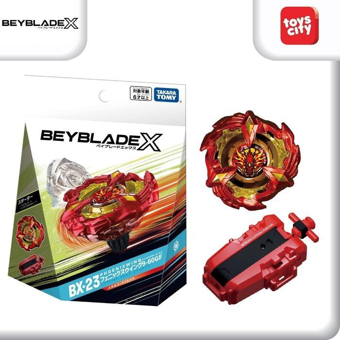 ASLI Beyblade X BX-23 Str Wing 9-60GF Mainan Gasing Set READY STOCK