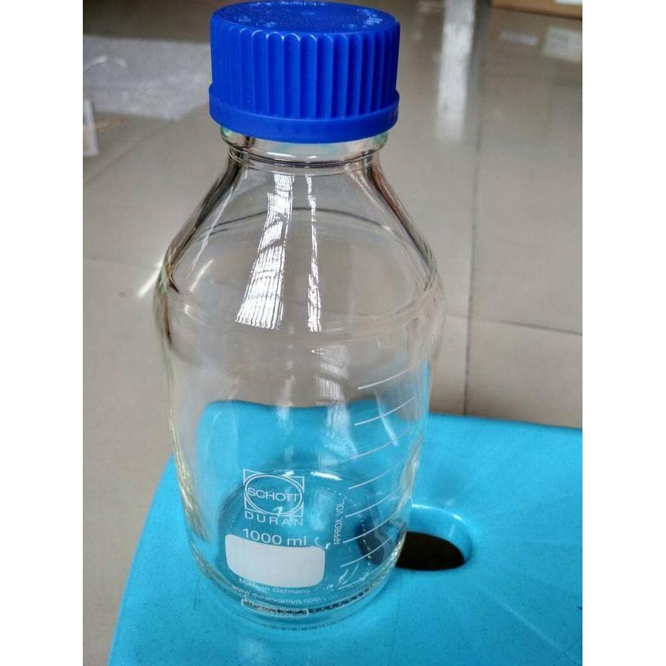 JTTOP" LABORATORY BOTTLE 1000 ML DURAN/BOTOL SAMPEL DURAN