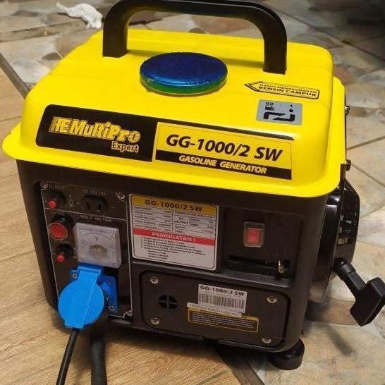 Ready Stock Genset Silent Generator Pembangkit Listrik Kuat Genset Listrik 1000Watt Jenset Mesin Cas