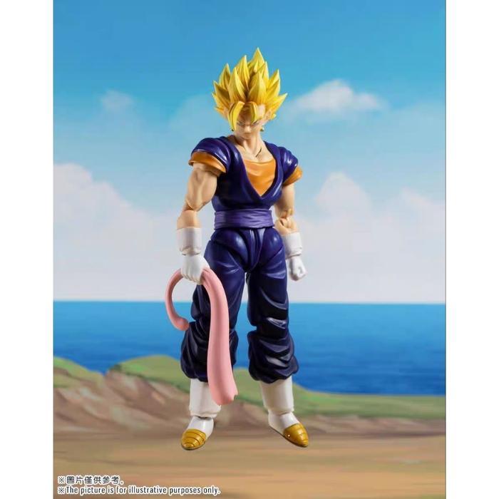 Shf Dragon Ball Z Action Figures Vegetto / Vegito 18Cm Artikulasi Recast Terlaris 0326