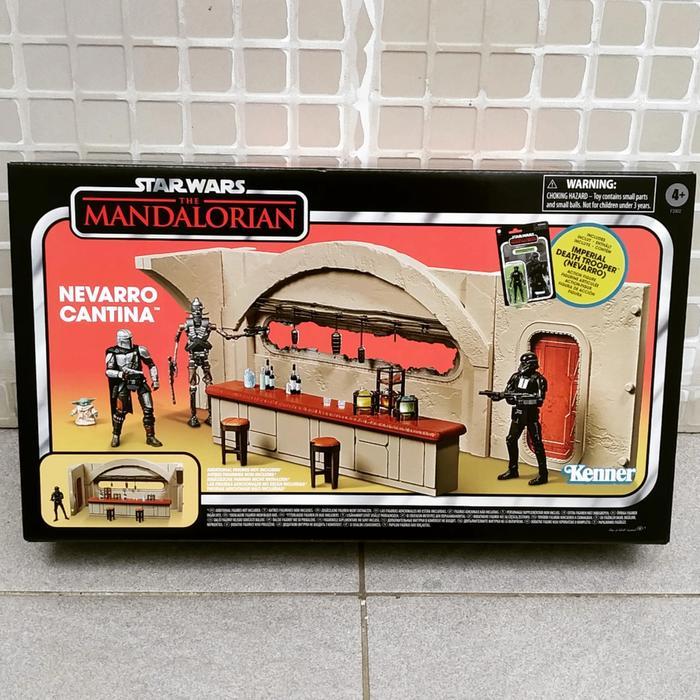 STAR WARS TVC NEVARRO CANTINA PLAYSET MANDALORIAN VINTAGE COLLECTION