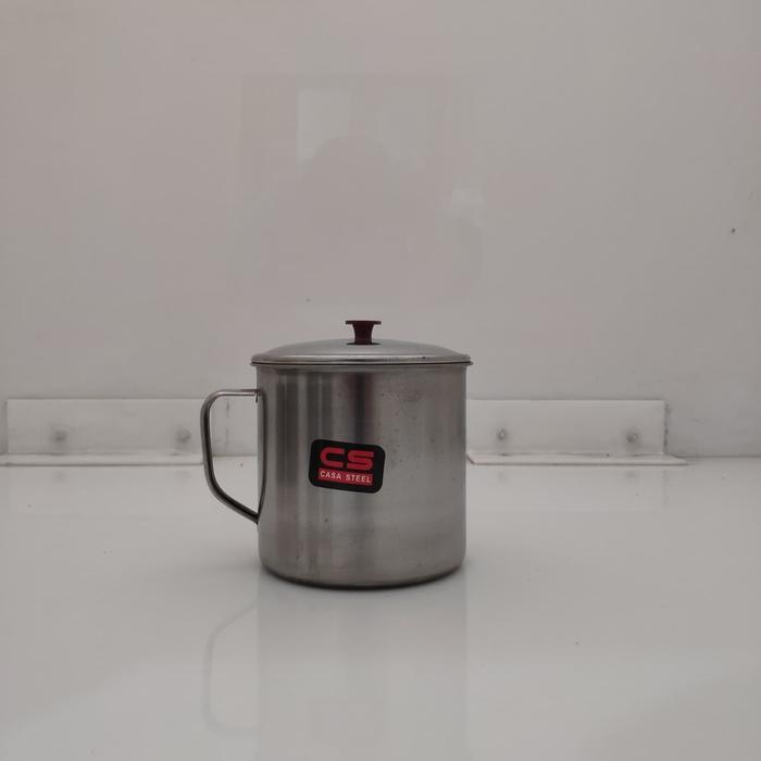 Mug Stainless 9Cm Cs (Casa Steel)