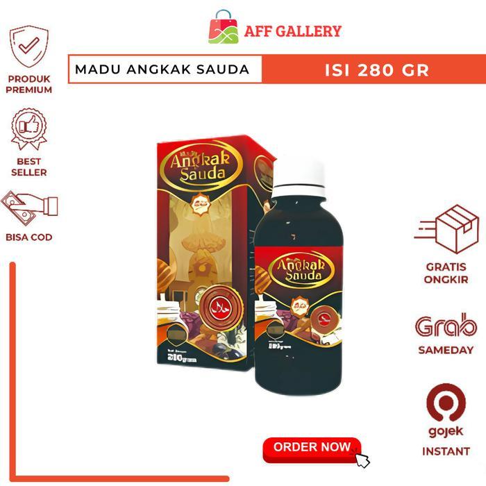 Madu Angkak Sauda 280 Gr Angkak Sauda Plus Sari Kurma Original