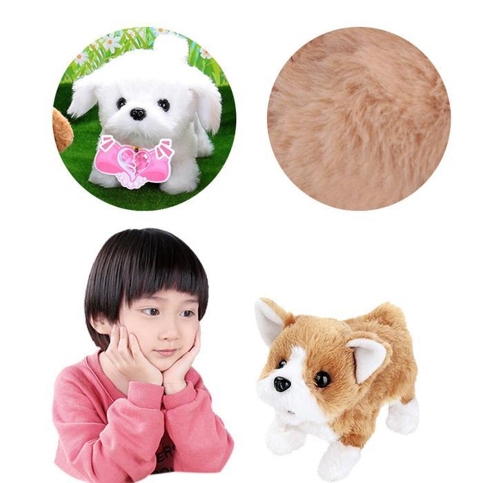Dog Walking Doll Boneka Anjing Berjalan Mainan Bayi Boneka Anak Boneka Murah Boneka Bergerak