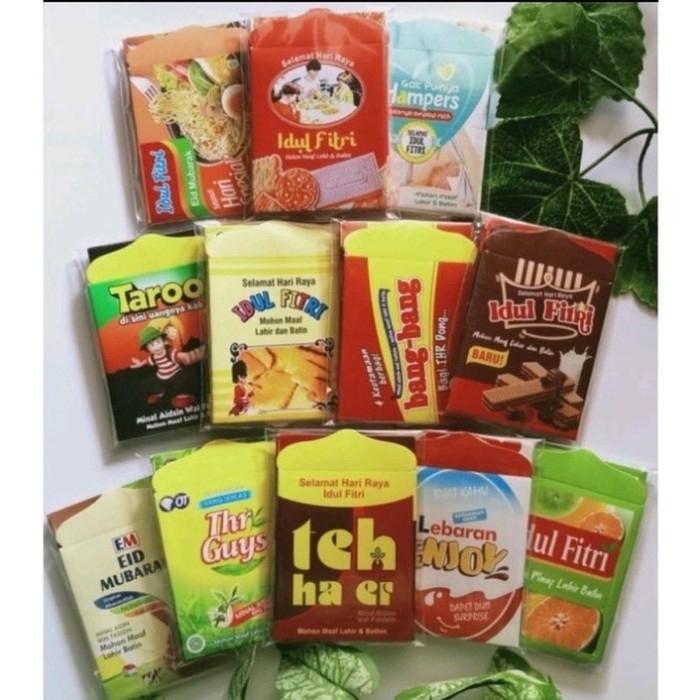 Amplop Lebaran Motif Unik - Angpao Idul Fitri