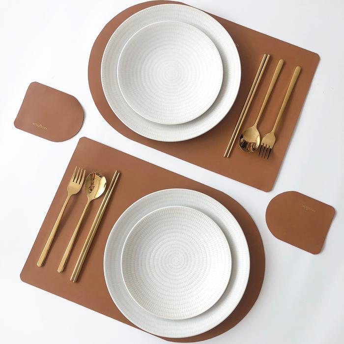 Gift Set C / Set Piring Keramik (Motif Sunflower)