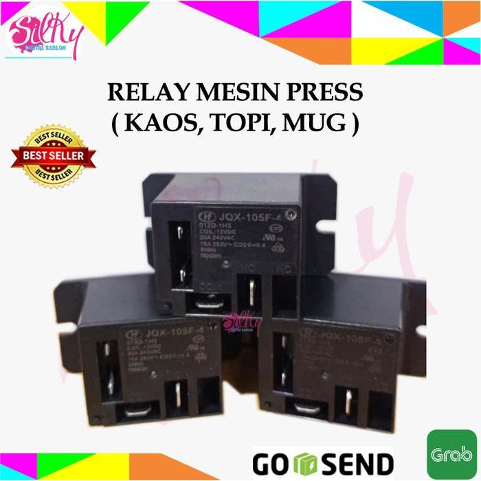 Relay Mesin Press Kaos / Spare Parts Mesin Press Kaos Relay