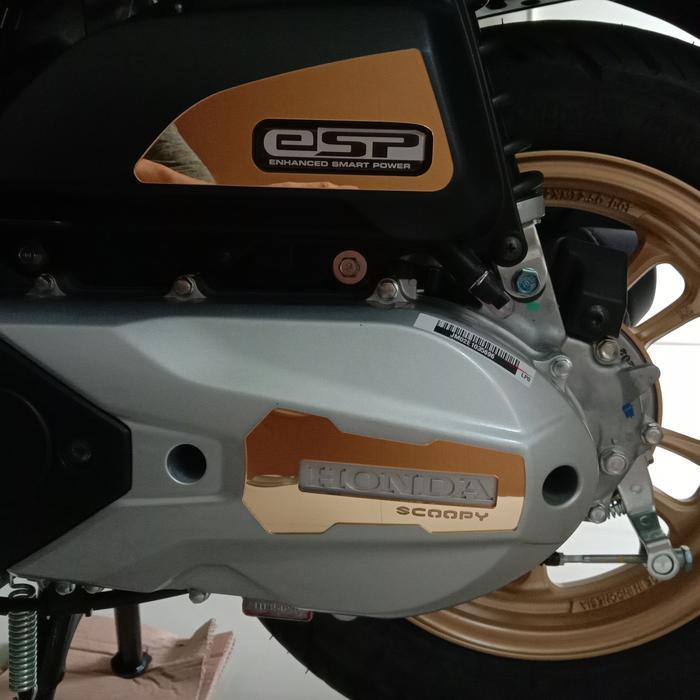 New Scoopy 2021 Cover Garnis Box Filter Udara Dan Cvt Garnis