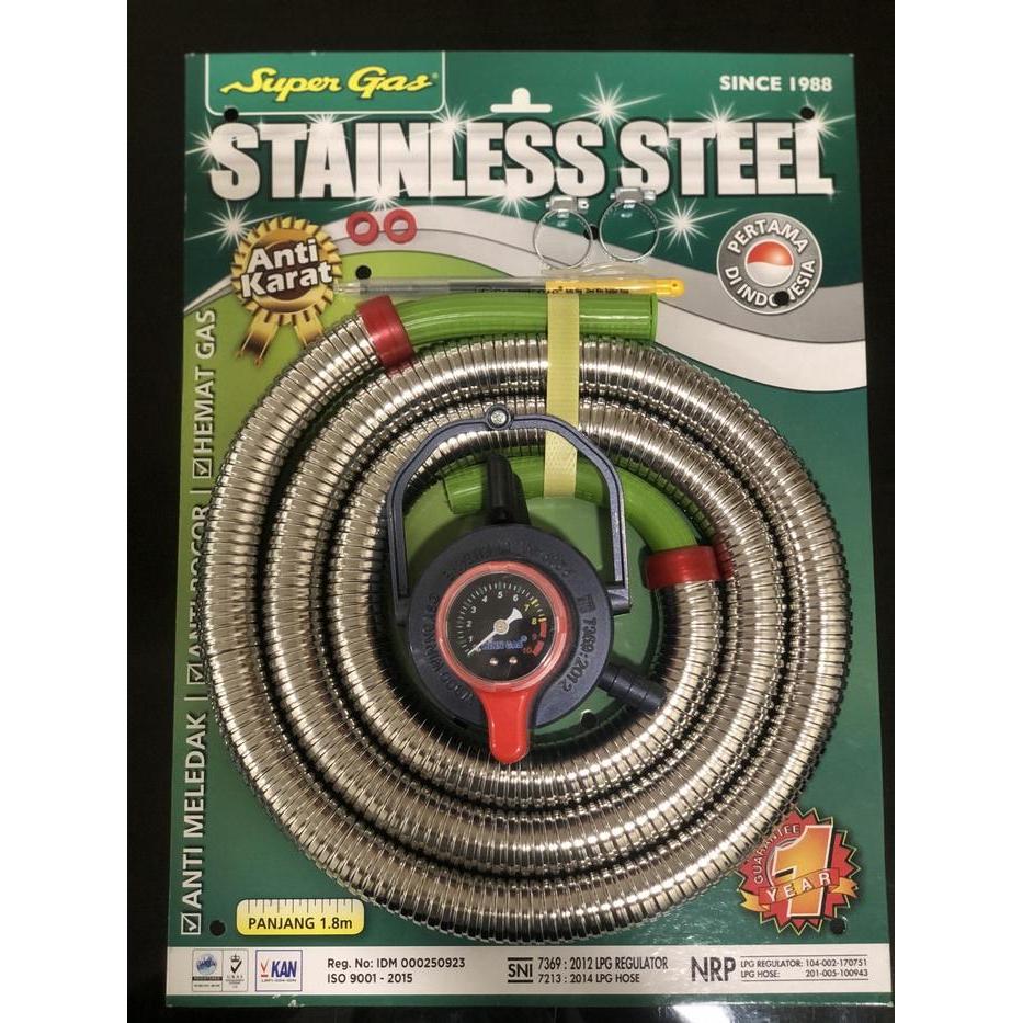 Paket Selang Gas Regulator Winn Gas W-900M W900M W 900 M W 900M