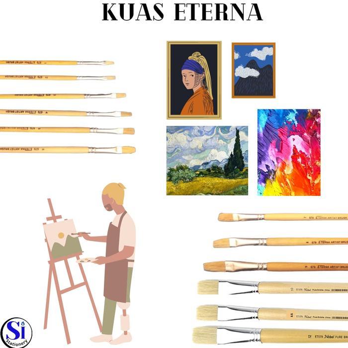 KUAS LUKIS ETERNA NO.01-12