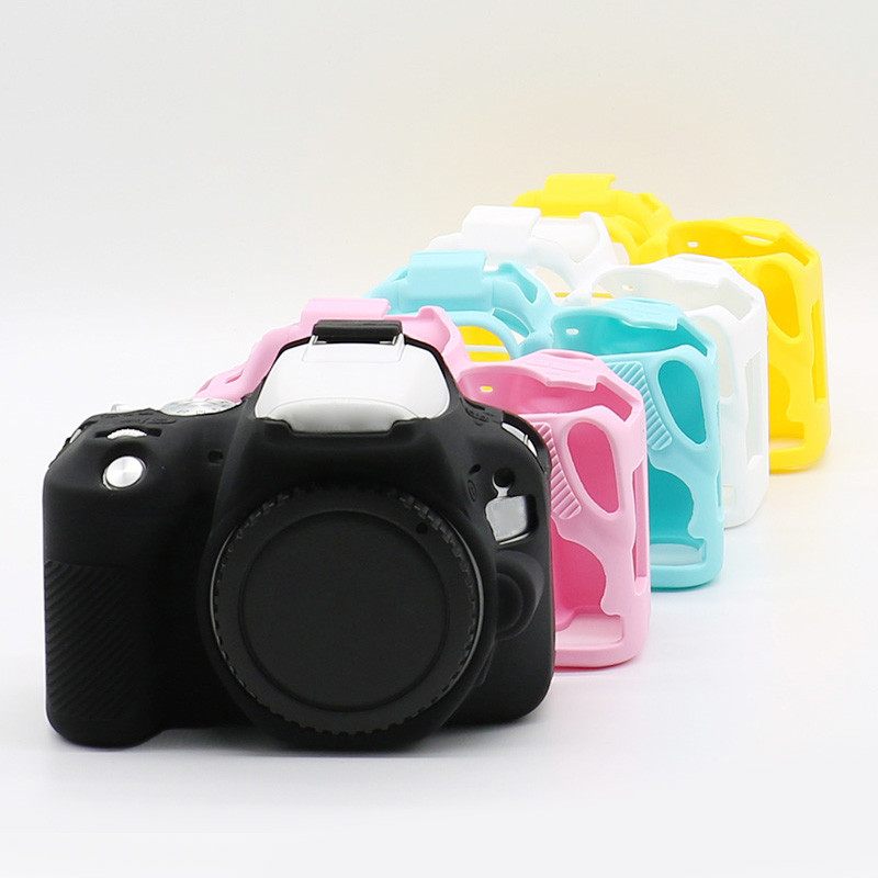 FLASH SALE    Camera Soft Silicone Rubber Skin Case for Canon Eos Rebel SL2 SL3 200D 250D PBLI2   EX