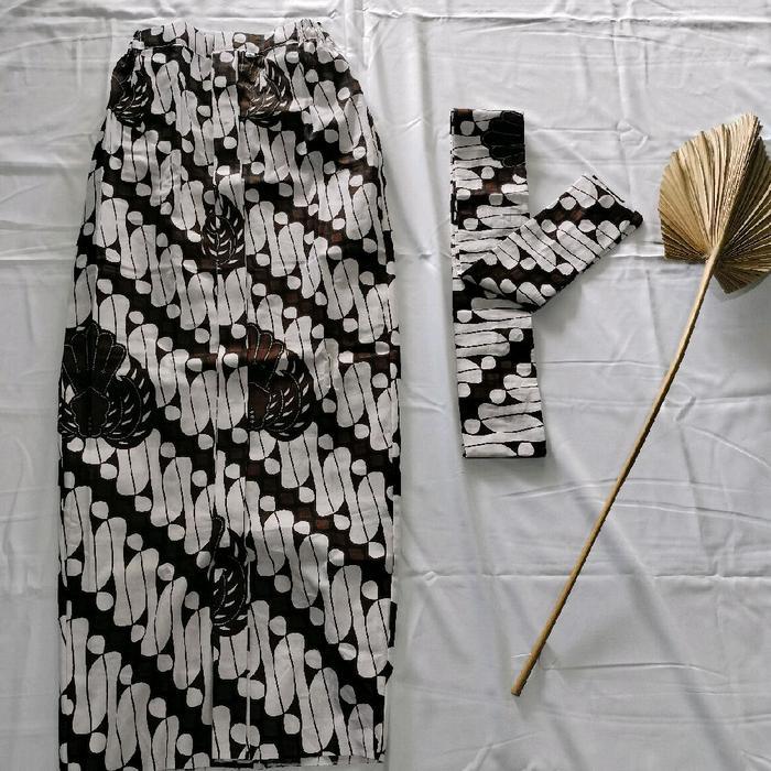 rok span jarik katun set selendang