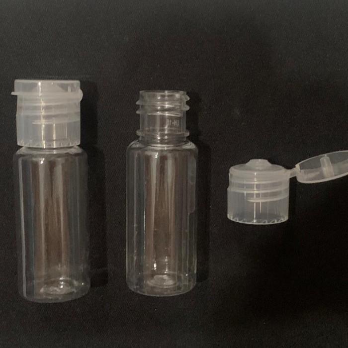 Botol plastik fliptop 30ml