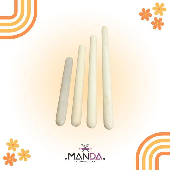 Rolling kayu rolling adonan kue rolling sushi roling pin gilesan kue