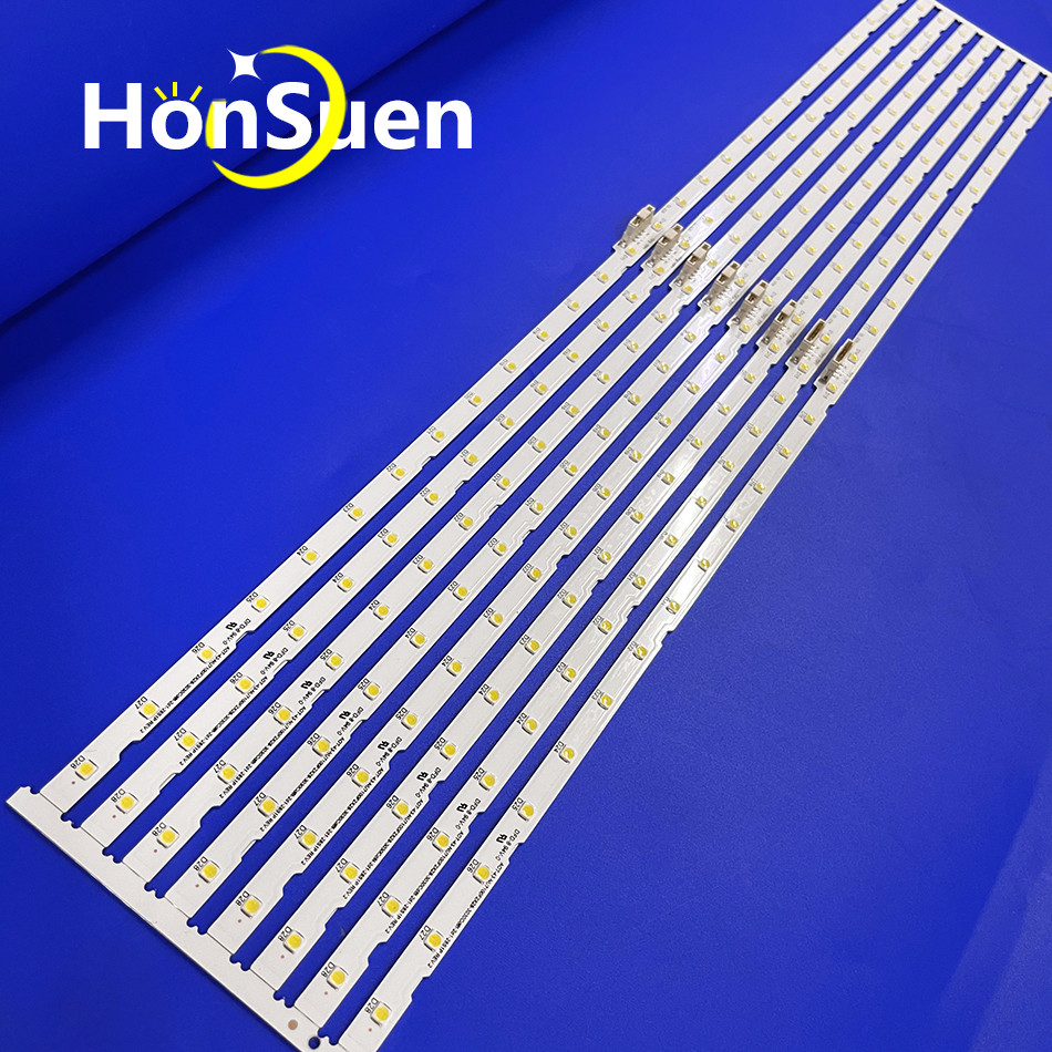 10PCS LED backlight strip for Samsung 43NU7100 UE43NU7100 UN43NU7100 UE43NU7100U AOT_43_NU7100F
