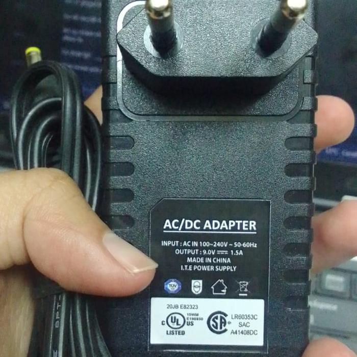 SALE Adaptor speaker portable ashley RQ12 9V 1.5A S TERMURAH