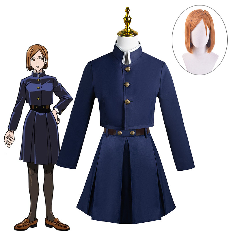 Jujutsu Kaisen Kugisaki Nobara Cosplay Costume Japanese Anime Game Uniform