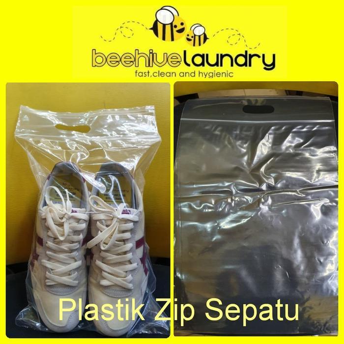 Plastik Zip Laundry Sepatu