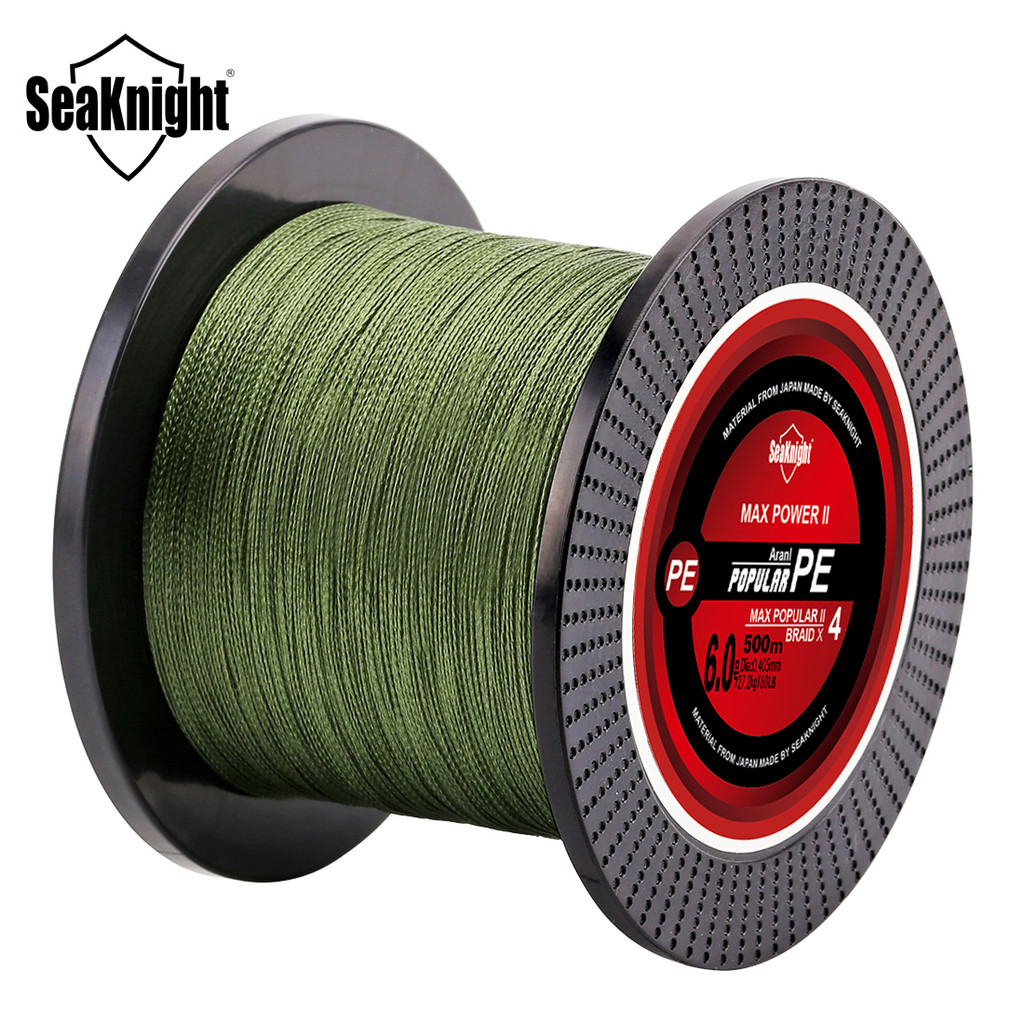 Seaknight TP PE Fishing Line 500M 1000M Braided Fishing Line 8-80LB Multifilament Line Carp Fishing