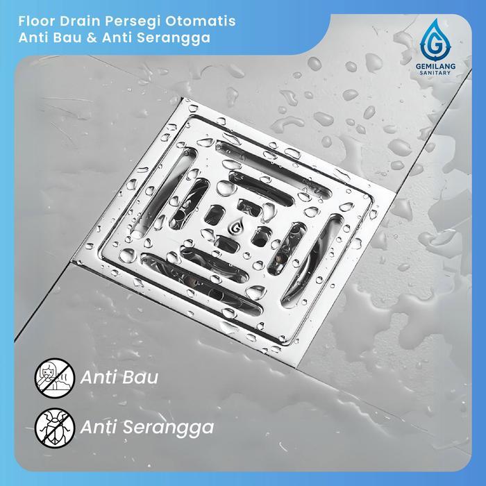 Saringan Air Kamar Mandi Saringan Got Otomatis Floor Drain