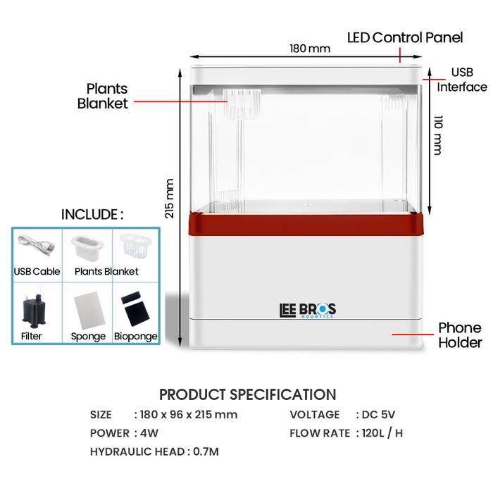 Aquarium Cupang Dengan Filter / Aquarium Cupang