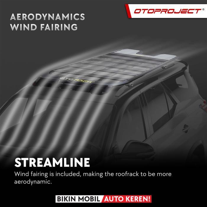 Otoproject Roofrack Fortuner With Roof Platform Rak Bagasi Atas/Atap Mobil
