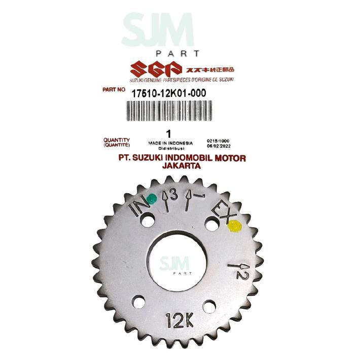 SPROCKET CAM 34T GEAR NOKEN AS GIGI RANTAI KETENG SUZUKI SPORT GSX 150 GSX R 150 GSX S 150 SUZUKI