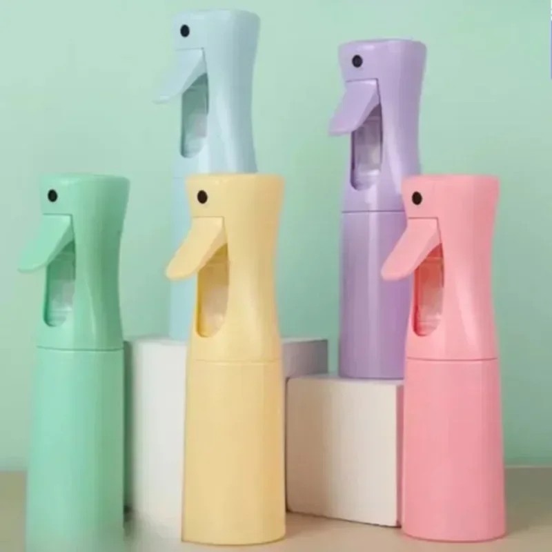 300ML Refillable Spray Bottle Hair Plant Continuous Mist Spray Bottle Beauty Atomized Hydration