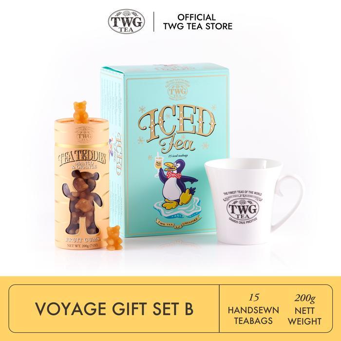 TWG Tea Voyage Gift Set A - H Iced Tea Bag & Tea Teddies