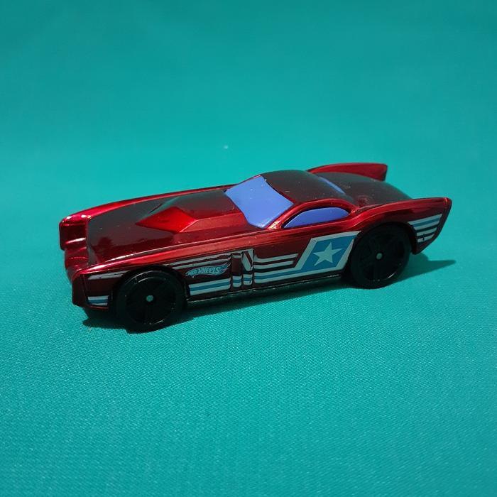 HOTWHEELS GOVNER RED SATIN CHROME LOOSE