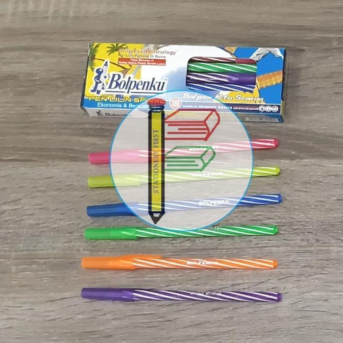 Bolpenku Pen Lilin Spiral