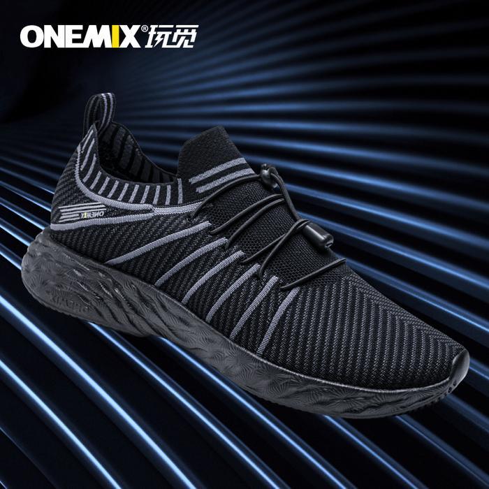 Onemix 2023 New Sale Running Shoes For Men Waterproof Breathable