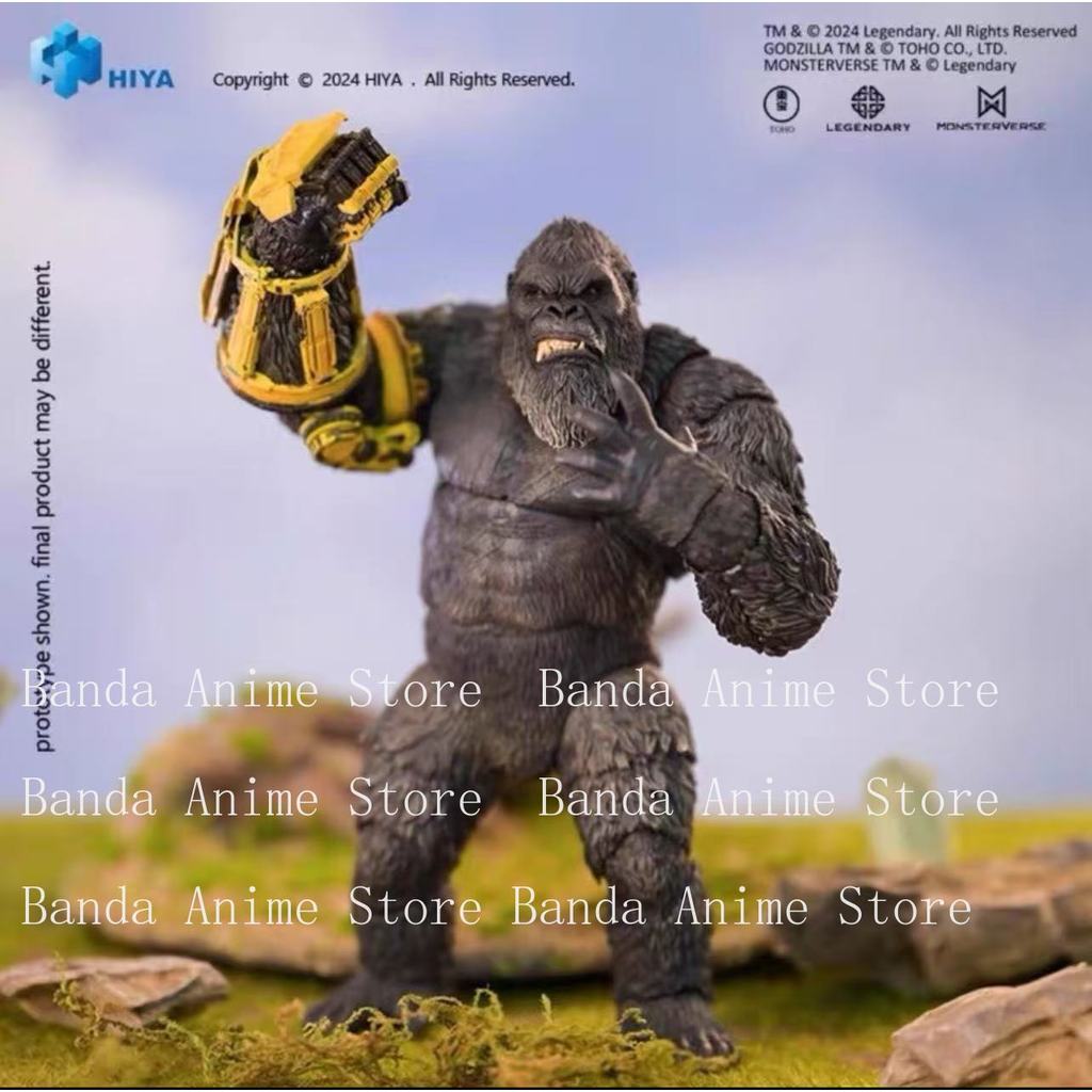 In Stock 16Cm Hiya Exquisite Basic Godzilla X Kong The New Empire Kong B.E.A.S.T. Glove Ver.