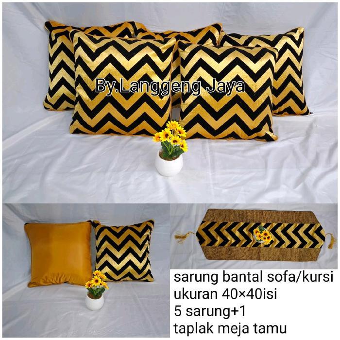 sarung bantal sofa 40x40/sarung bantal sofa minimalis