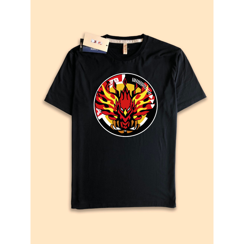 Kaos Tshirt Anime Beyblade X Gear Chip logo Phoenix Wing