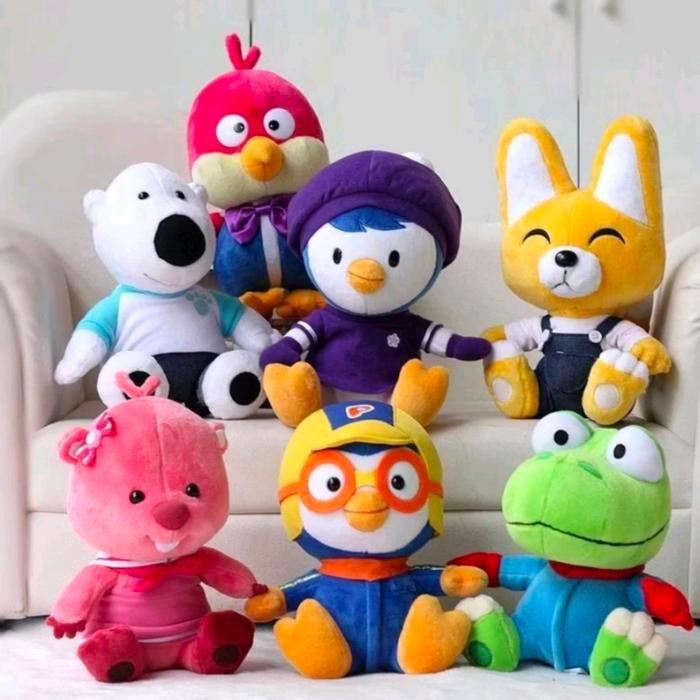 Boneka Pororo dan Kawan kawan Mainan Anak Toys