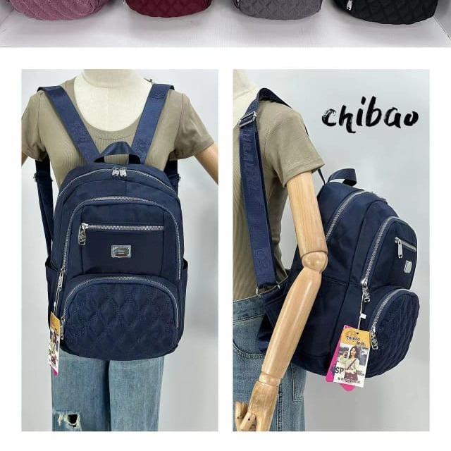 Tas Ransel Laptop 14 inch Chibao 0804-22-86 Canvas Wanita