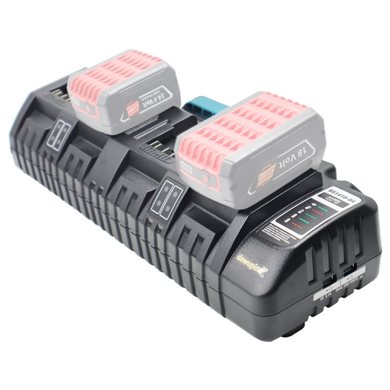 BEST SELLER Total 12A Charger For BOSCH Battery 14.4V 18V Li-ion Rapid Optimum 4-Port 3A Charging Cu