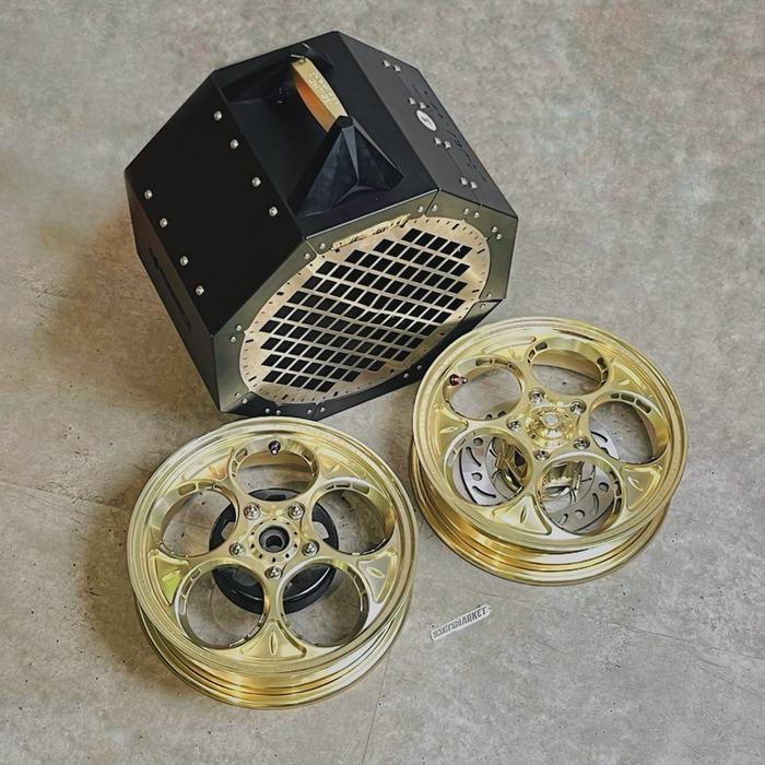 Velg Marus Factory W325 Gold 096/99 Original Vespa Matic Sprint Primavera S LX LXV GTS GTV
