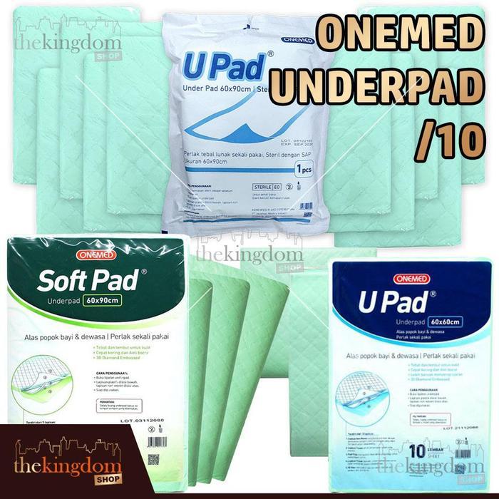 Onemed Softpad Upad Underpad Alas Perlak Dewasa Soft Pad Disposable